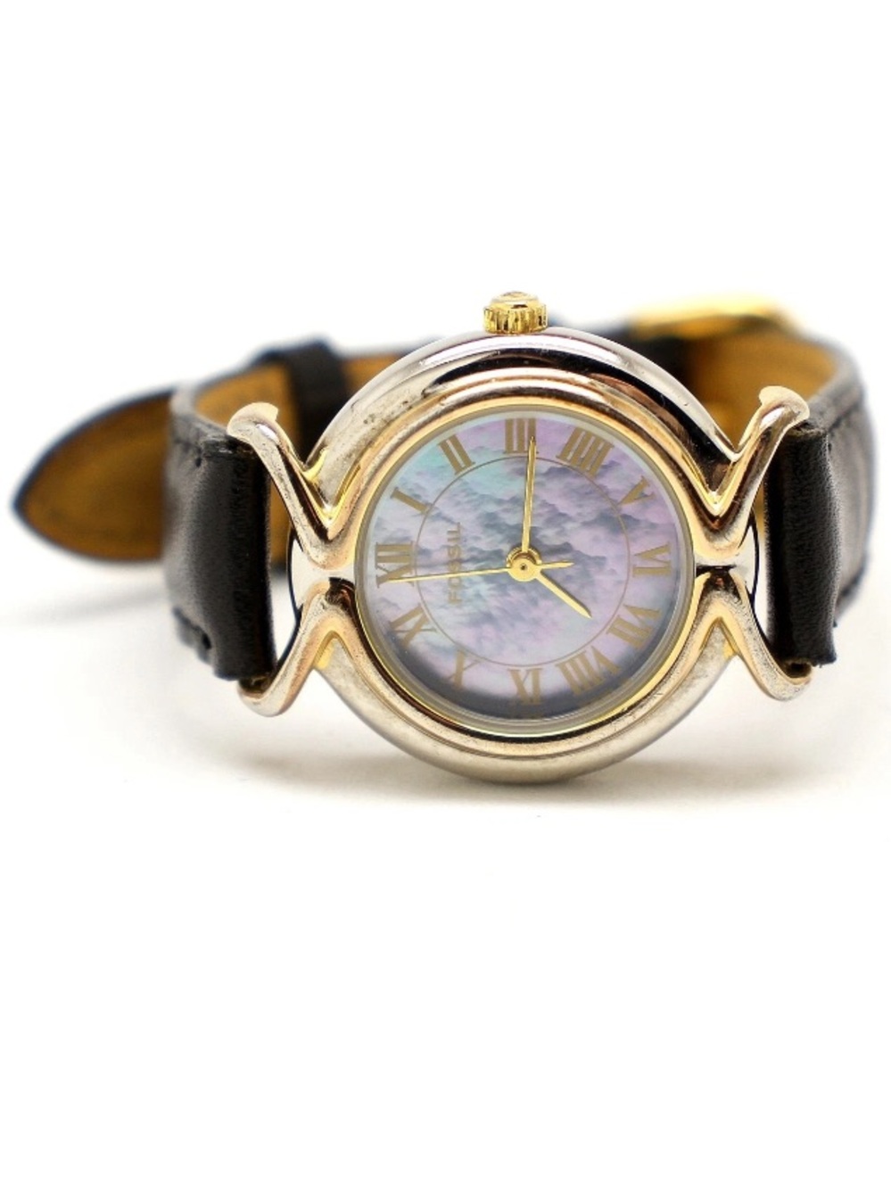 Vintage FOSSIL Nordstrom Exclusive ND-3124 #000083 Mother of Pearl Womens Watch